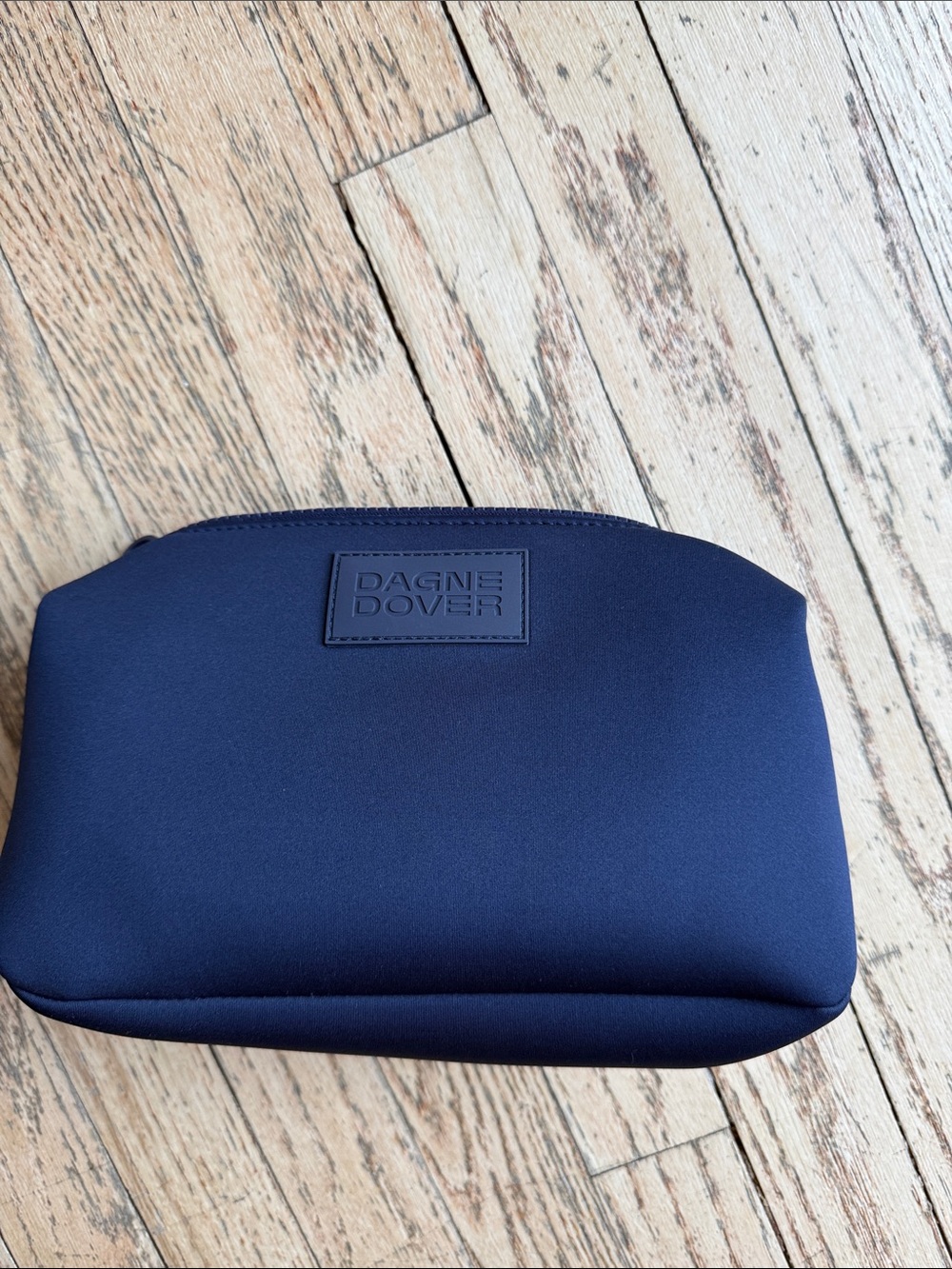 Dagne Dover Deep Navy Neoprene Travel Pouch